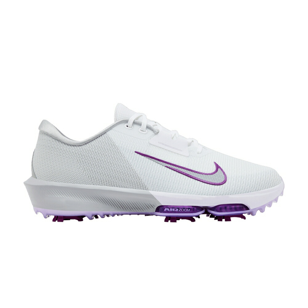 ナイキ ズーム ゴルフ 灰色 グレー 白色 ホワイト LIGHT PURPLE スニーカー メンズ NIKE AIR ZOOM INFINITY TOUR 2 GOLF SMOKE GREY VIVID / WHITE LIGHT SMOKE GREY VIVID
