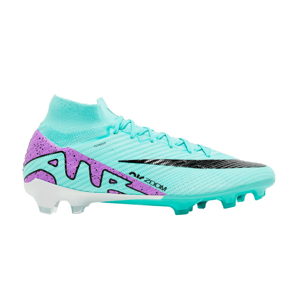 ナイキ ズーム エリート 黒色 ブラック 白色 ホワイト 'PEAK PACK' スニーカー メンズ NIKE ZOOM MERCURIAL SUPERFLY 9 ELITE FG READY / HYPER TURQUOISE BLACK WHITE 43,200円