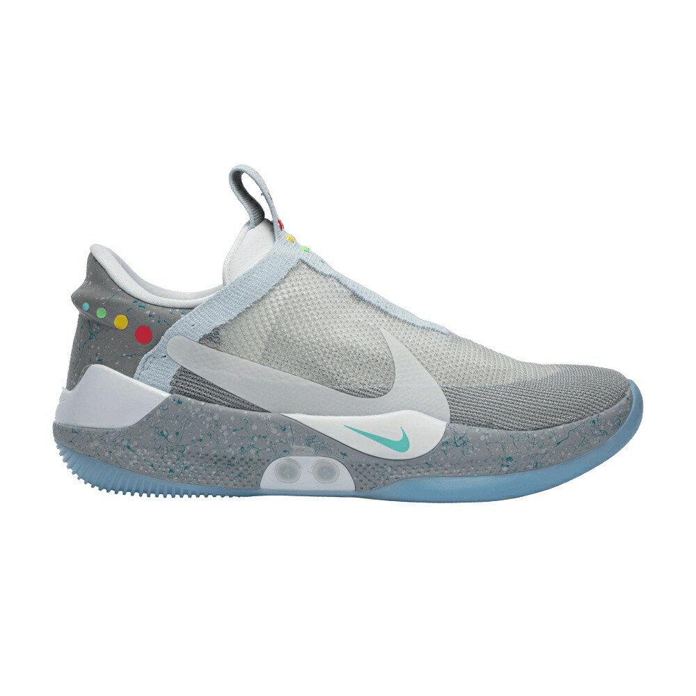 ナイキ アダプト 薄墨色 薄墨色 白いこと 白いこと \u0027 MAG\u0027 スニーカー メンズ NIKE ADAPT BB \u0027NIKE / WOLF GREY WHITE