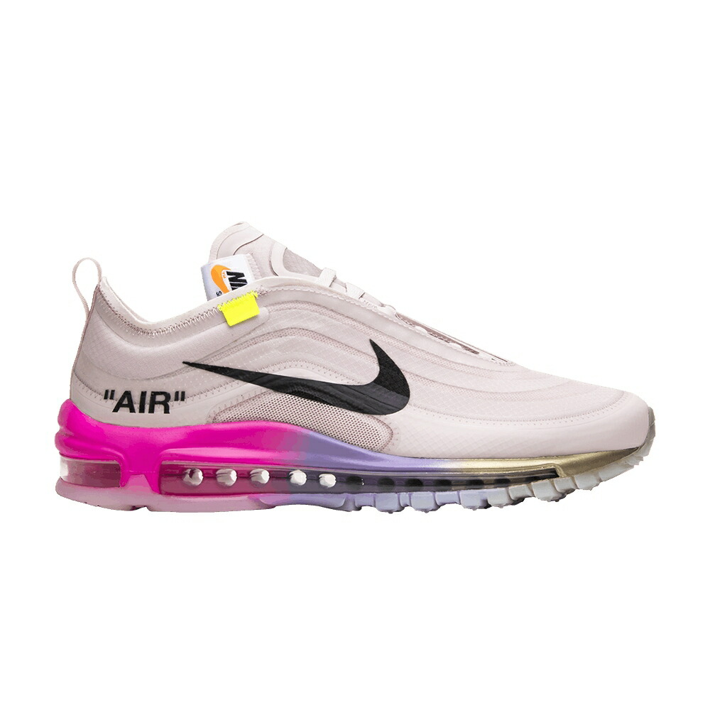 ナイキ オフホワイト マックス ローズ 黒色 ブラック エアマックス QUEEN スニーカー メンズ NIKE SERENA WILLIAMS X OFF-WHITE AIR MAX 97 OG / ELEMENTAL ROSE BARELY ROSE BLACK
