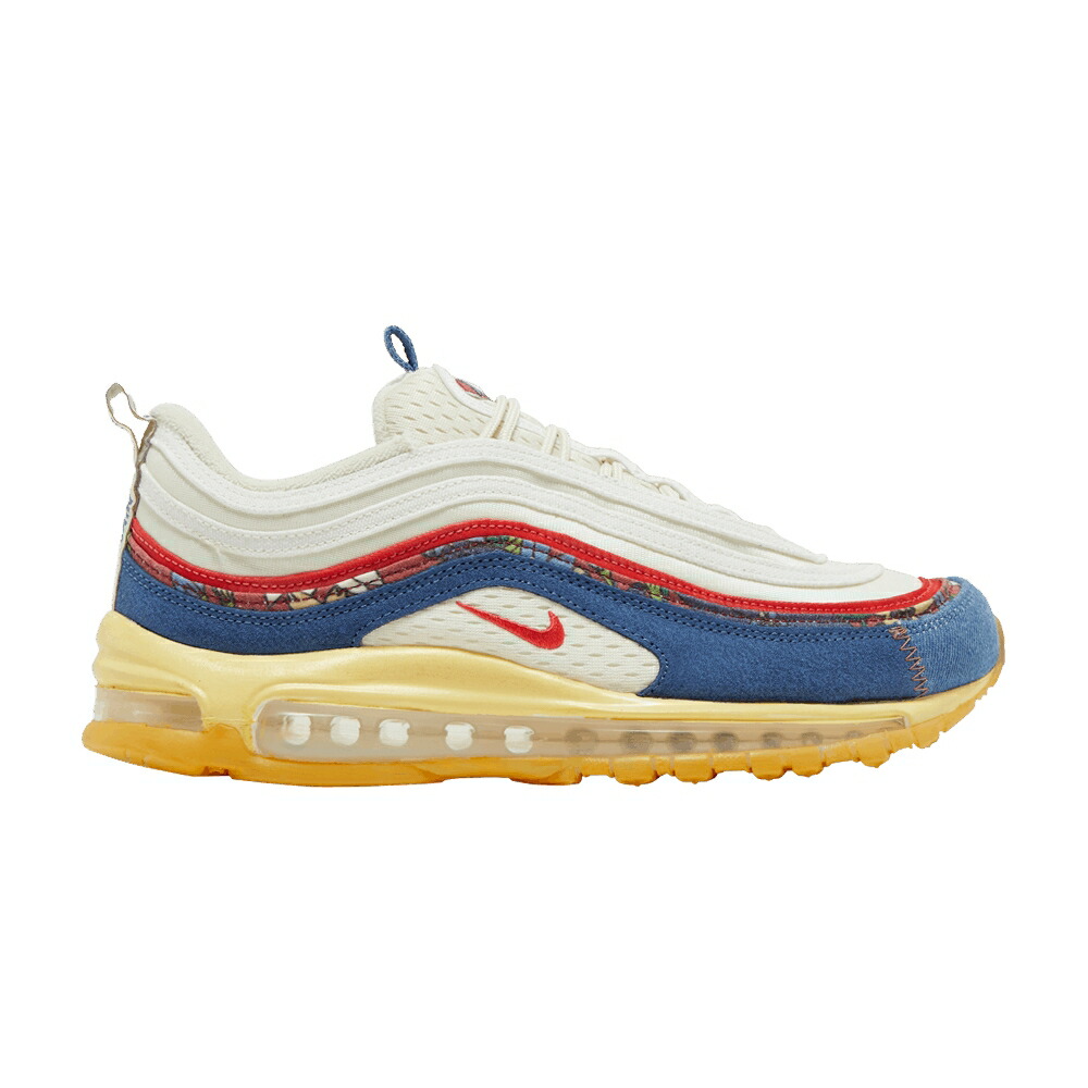 ナイキ マックス トラック 赤 レッド エアマックス COCONUT FOSSIL スニーカー メンズ NIKE AIR MAX 97 MILK / COCONUT MILK TRACK RED FOSSIL