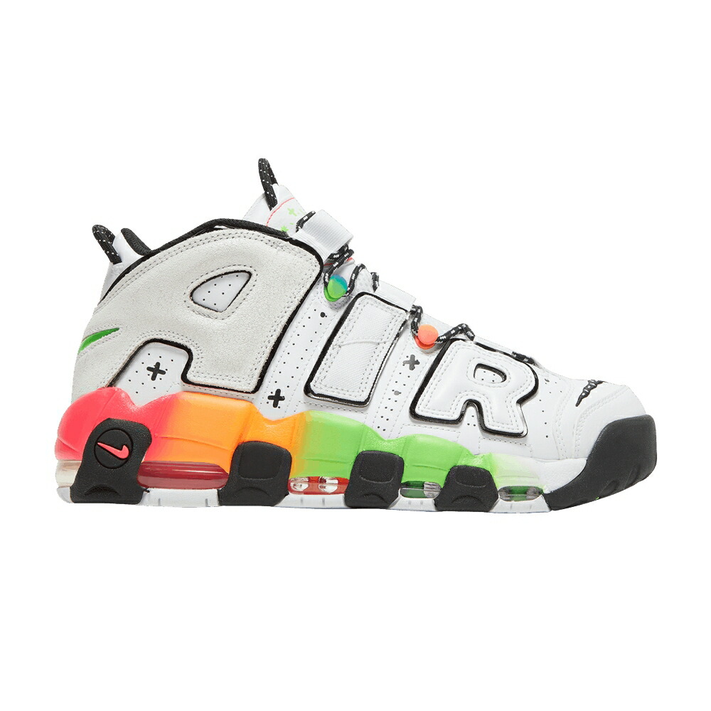 ナイキ アップテンポ 白色 ホワイト 橙 オレンジ エアモアアップテンポ モアテン CULTURE GAME スニーカー メンズ NIKE AIR MORE UPTEMPO 96 OF THE / WHITE WHITE WHITE TOTAL ORANGE