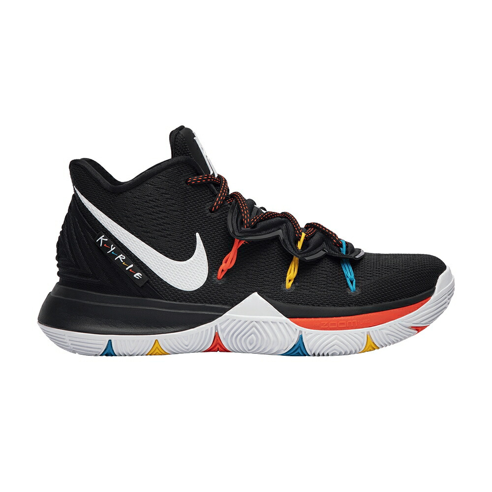 ナイキ カイリー 黒いこと 黒いこと 白いこと 白いこと クリムゾン \u0027FRIENDS\u0027 スニーカー メンズ NIKE KYRIE 5 / BLACK WHITE BRIGHT CRIMSON