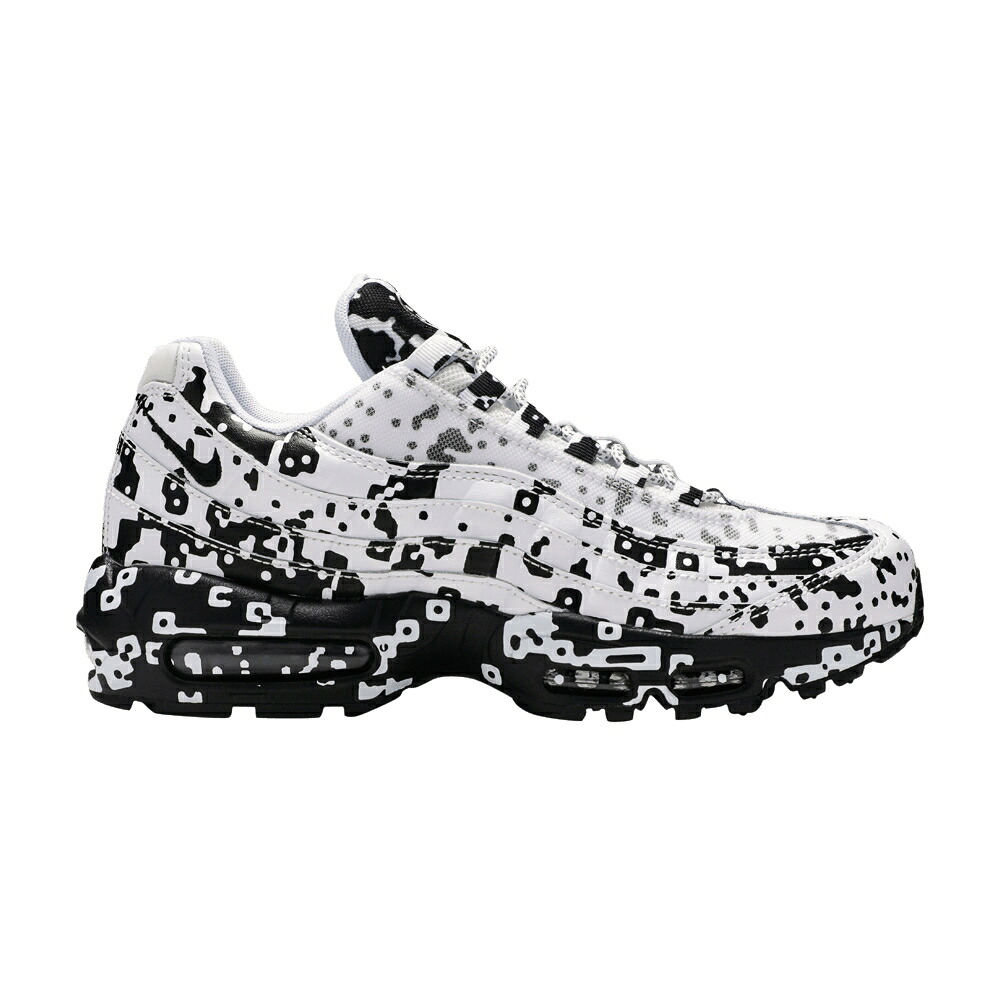 ナイキ マックス 白いこと 白いこと ステルス 黒いこと 黒いこと エア湖マックス \u0027DIGI CAMO\u0027 スニーカー メンズ NIKE CAV EMPT X AIR MAX 95 / WHITE STEALTH BLACK