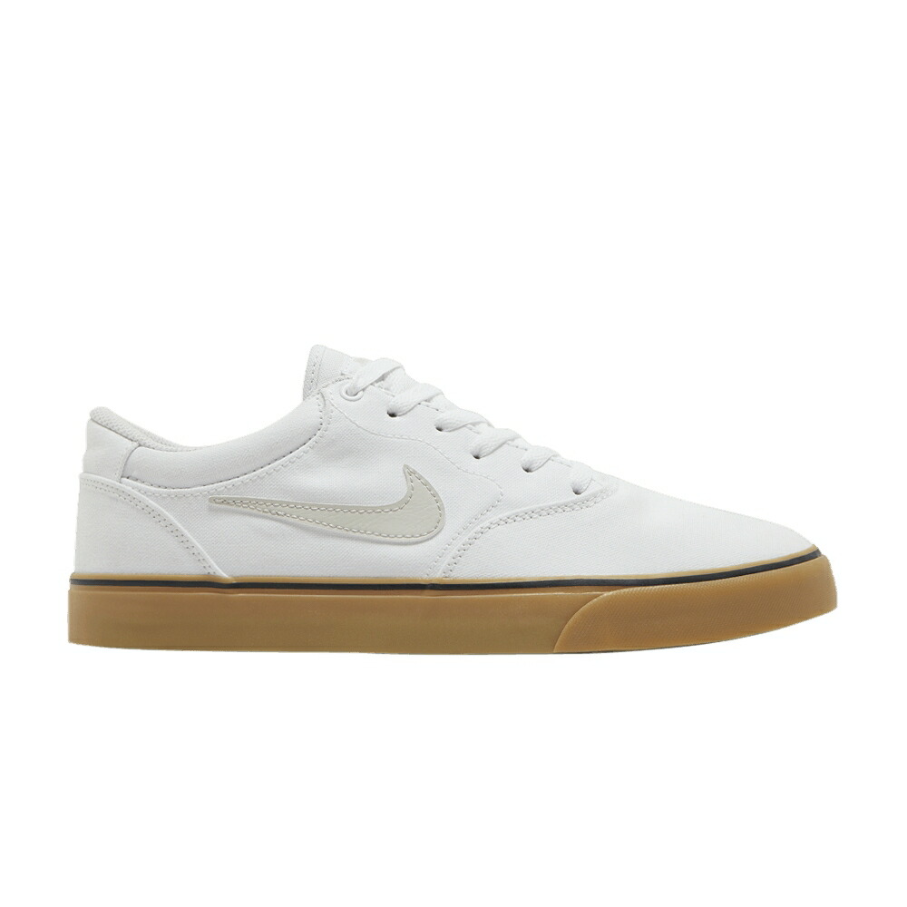 ナイキ エスビー 白色 ホワイト 茶色 ブラウン 'WHITE GUM' スニーカー メンズ NIKE CHRON 2 CANVAS SB / WHITE WHITE GUM LIGHT BROWN 28,730円