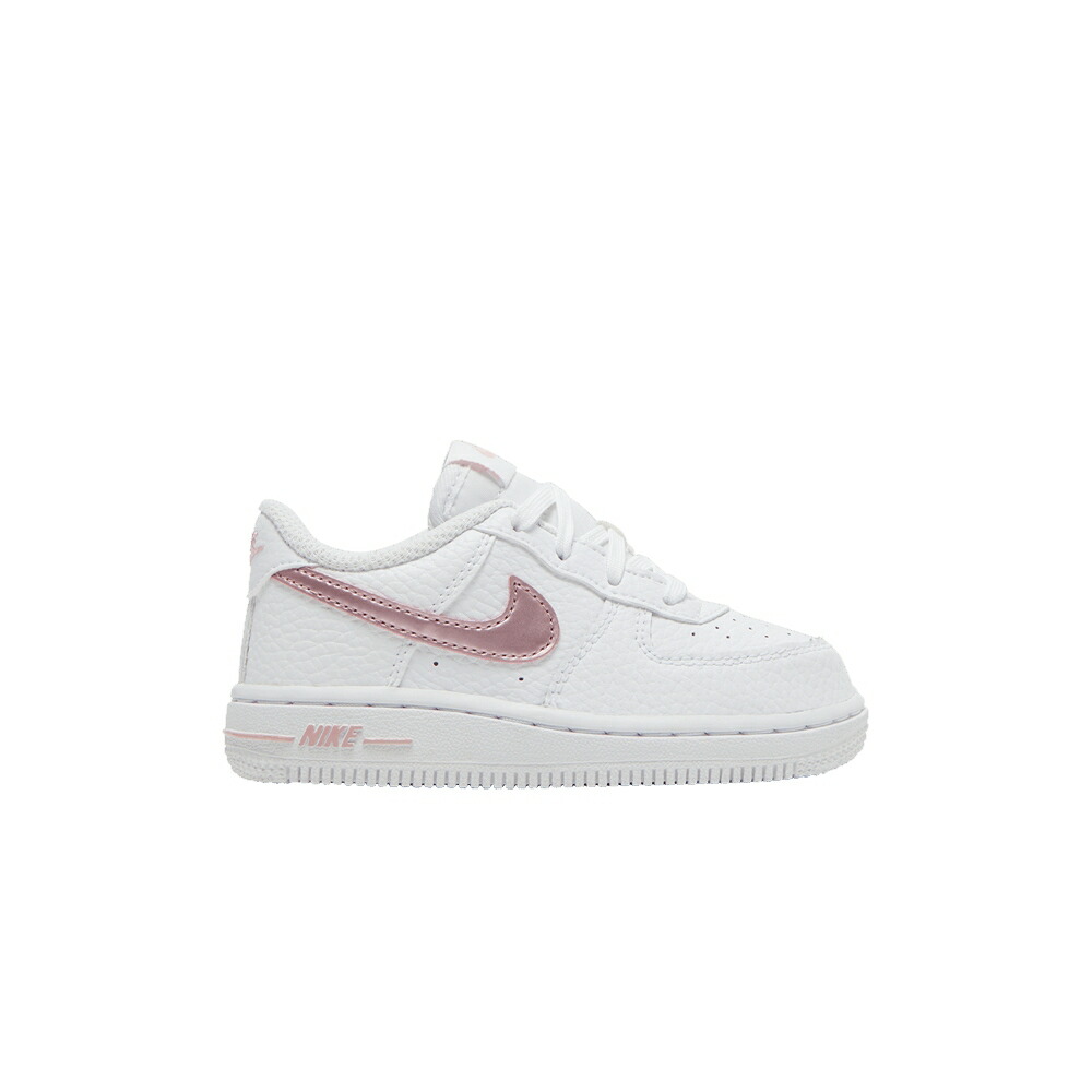 ナイキ さくら色 白いこと 白いこと \u0027WHITE GLAZE\u0027 もの言う花 NIKE FORCE 1 TD PINK / WHITE PINK GLAZE