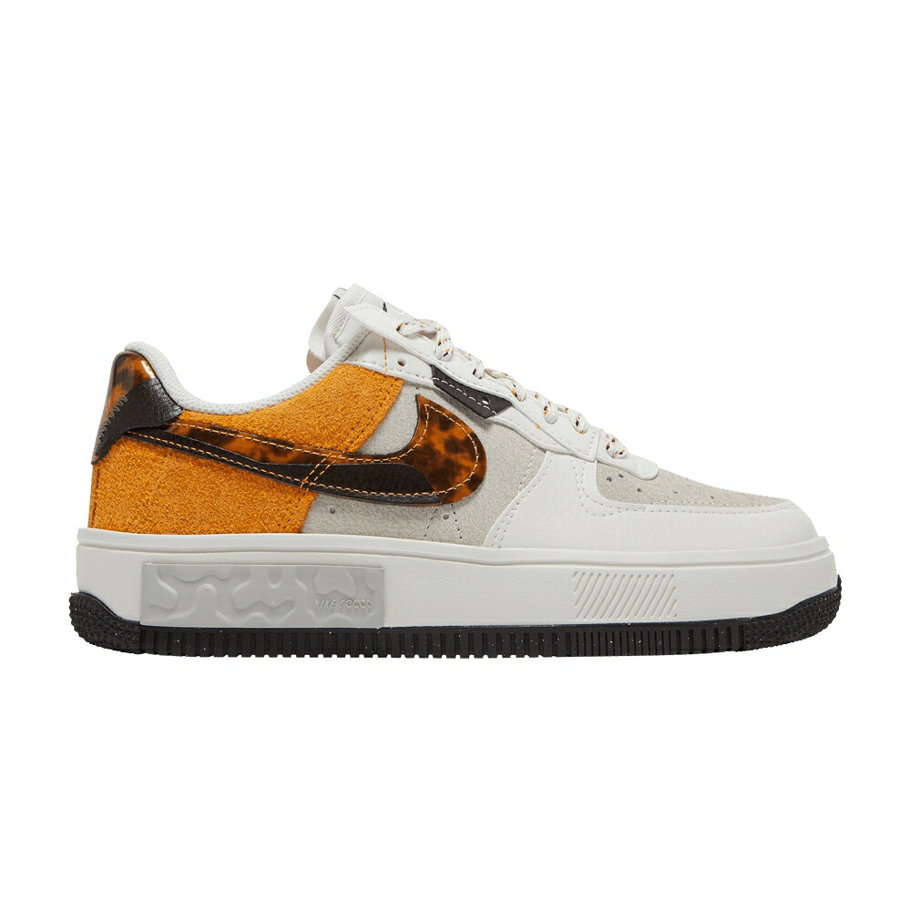 ナイキ 赤銅色 赤銅色 空軍 \u0027TORTOISE SHELL\u0027 スニーカー レディース NIKE WMNS AIR FORCE 1 FONTANKA / PHANTOM VELVET BROWN LIGHT BONE