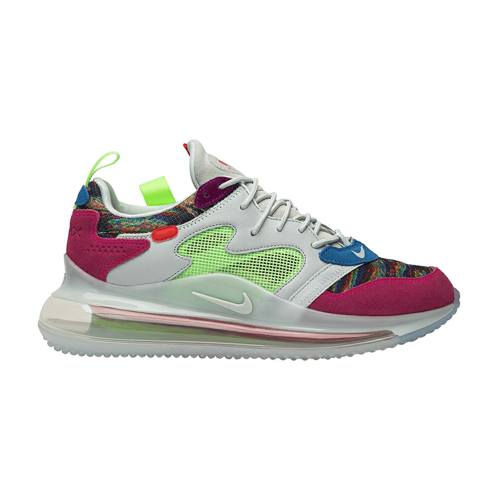 ナイキ マックス サクラ色 エア湖マックス \u0027YOUNG DRIP\u0027 スニーカー メンズ NIKE ODELL BECKHAM JR X AIR MAX 720 KING OF THE / MULTI COLOR HYPER PINK
