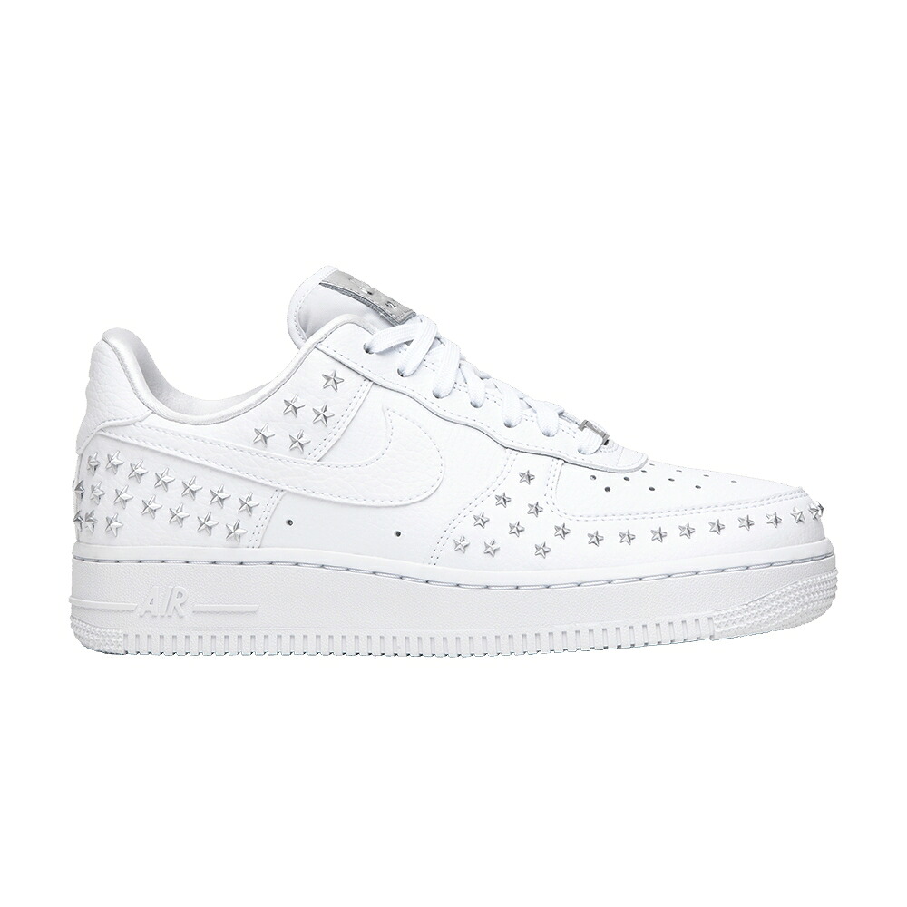 ナイキ 白いこと 白いこと 空軍 \u0027STARSTUDDED\u0027 スニーカー レディース NIKE WMNS AIR FORCE 1 LOW \u0027STAR-STUDDED\u0027 / WHITE