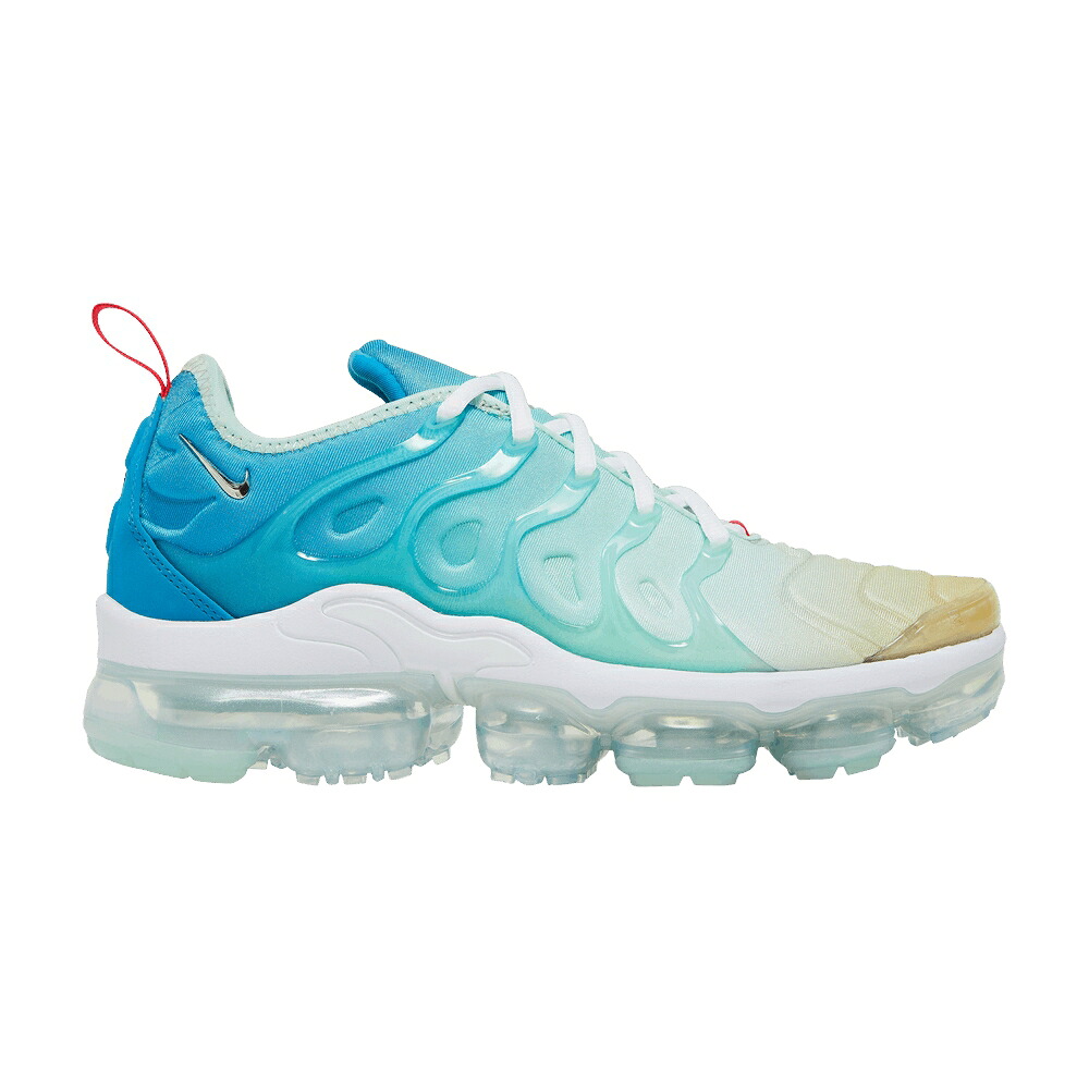 ナイキ レーザ 白いこと 白いこと 青み 青色 エアヴェイパーマックス \u0027MINT BLUE\u0027 スニーカー レディース NIKE WMNS AIR VAPORMAX PLUS FOAM LASER / MINT FOAM WHITE LASER BLUE