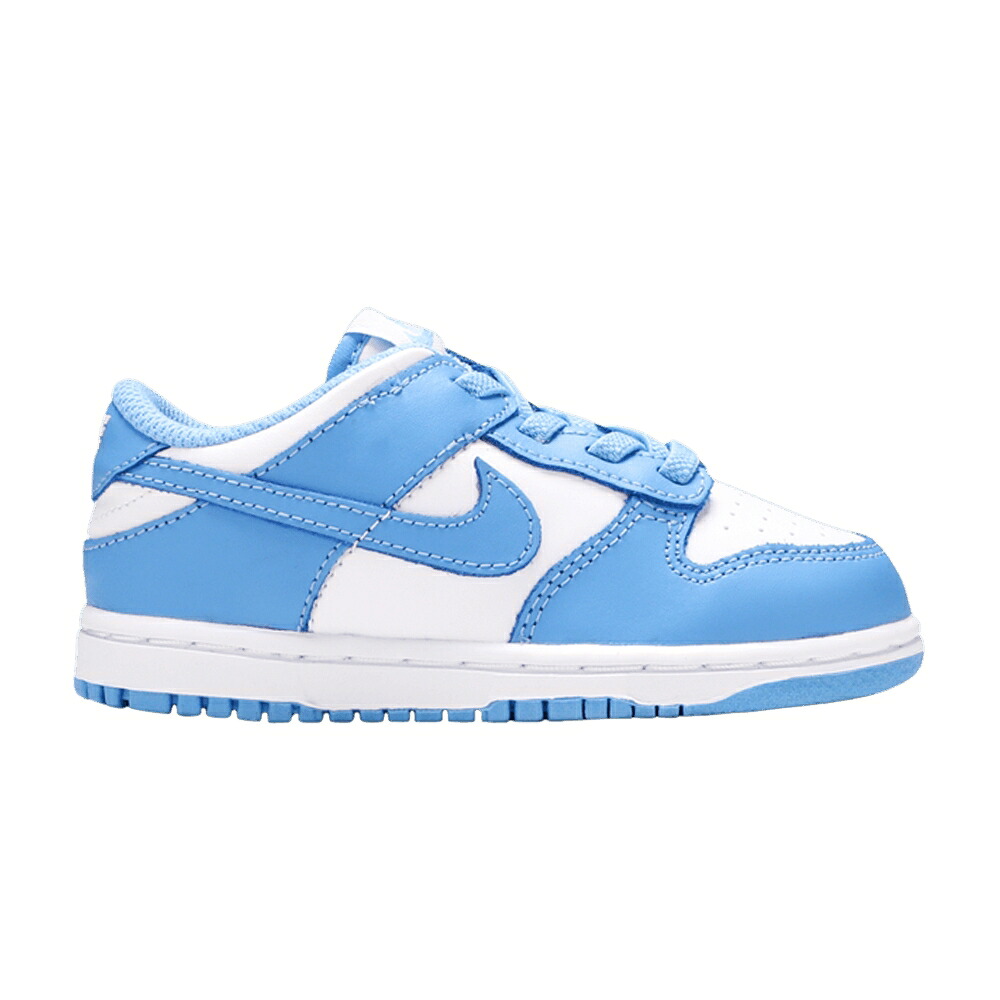 ナイキ ダンク 白色 ホワイト 青色 ブルー ダンクロー 'UNIVERSITY BLUE' ベビー NIKE DUNK LOW TD / WHITE UNIVERSITY BLUE WHITE