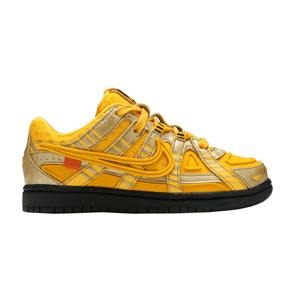 ナイキ 象牙色 思われ人 ダンク ゴールド \u0027UNIVERSITY GOLD\u0027 お坊っちゃん キッズ NIKE OFF-WHITE X RUBBER DUNK なおなお書き / UNIVERSITY GOLD UNIVERSITY GOLD もの言う花 マタニティ スニーカー