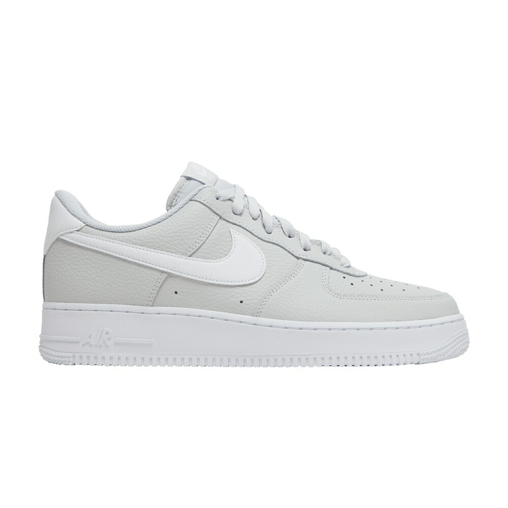 ナイキ ピュア プラチナム 白色 ホワイト エアフォース '07 'PEBBLED' スニーカー メンズ NIKE AIR FORCE 1 / PURE PLATINUM WHITE WHITE