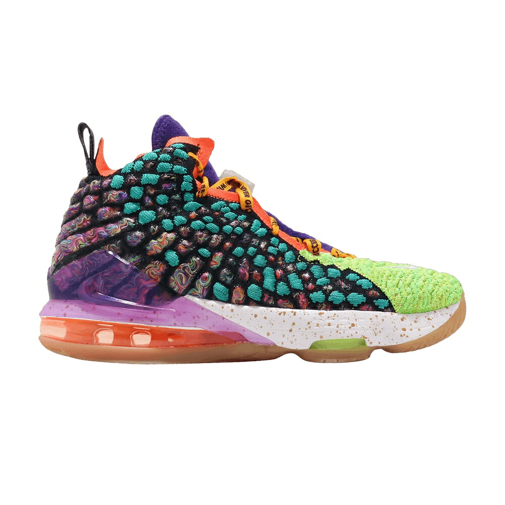 ナイキ レブロン \u0027WHAT THE\u0027 お坊っちゃん キッズ NIKE LEBRON 17 GS / MULTI COLOR MULTI COLOR もの言う花 マタニティ スニーカー