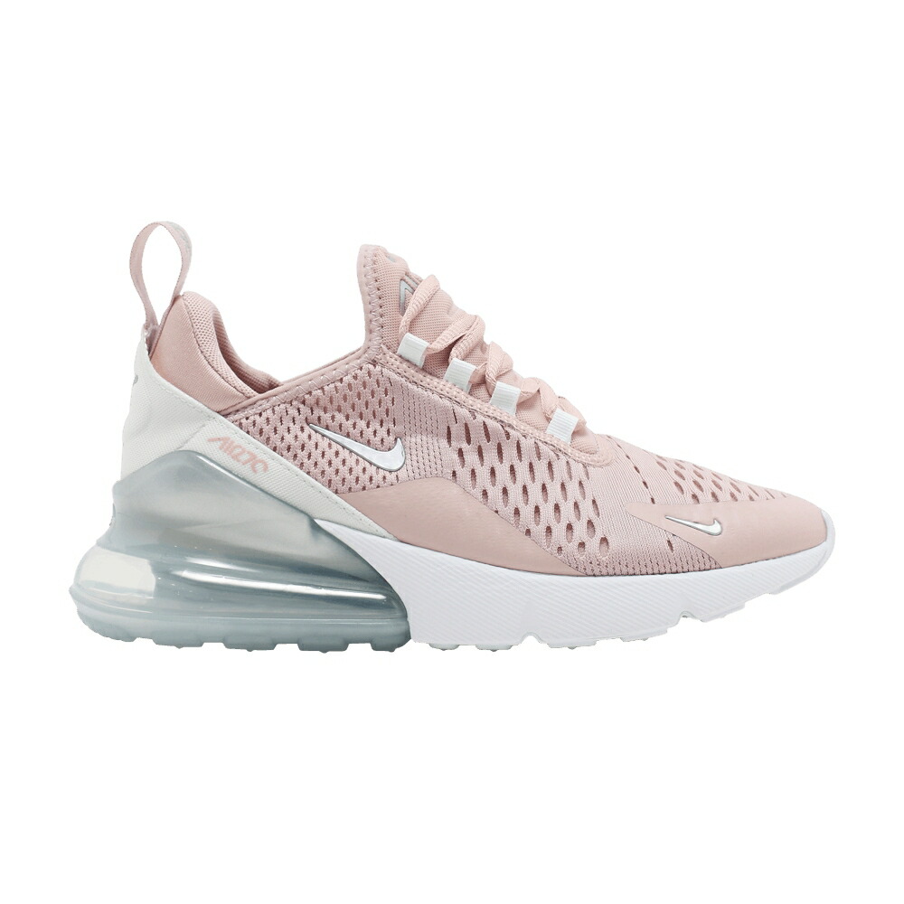 ナイキ マックス オックスフォード サクラ色 白いこと 白いこと 大気圏マックス \u0027PINK SILVER\u0027 スニーカー レディース NIKE WMNS AIR MAX 270 OXFORD METALLIC / PINK OXFORD WHITE METALLIC