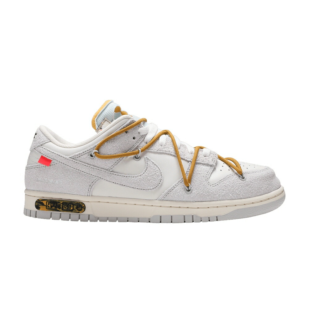 ナイキ オフホワイト ダンク ダンクロー LOT 50 スニーカー メンズ NIKE OFF-WHITE X DUNK LOW 37 OF /