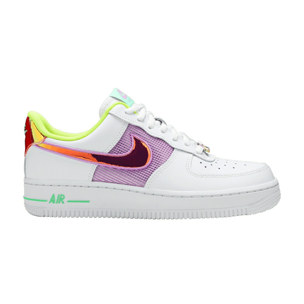 ナイキ 白色 ホワイト エアフォース 'EASTER' スニーカー レディース NIKE WMNS AIR FORCE 1 LOW / WHITE MULTI COLOR