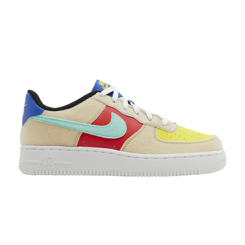 ナイキ 白色 ホワイト エアフォース 'MULTICOLOR VELCRO' ジュニア キッズ NIKE AIR FORCE 1 LOW GS 'MULTI-COLOR / MULTI COLOR WHITE ベビー マタニティ スニーカー