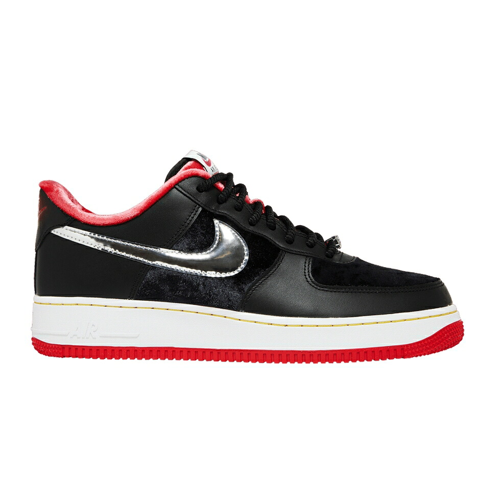 ナイキ 割り増し金 黒いこと 黒いこと 赤 赤いこと 空軍 \u0027HTOWN\u0027 スニーカー メンズ NIKE AIR FORCE 1 LOW PREMIUM \u0027H-TOWN\u0027 / BLACK MULTI COLOR UNIVERSITY RED