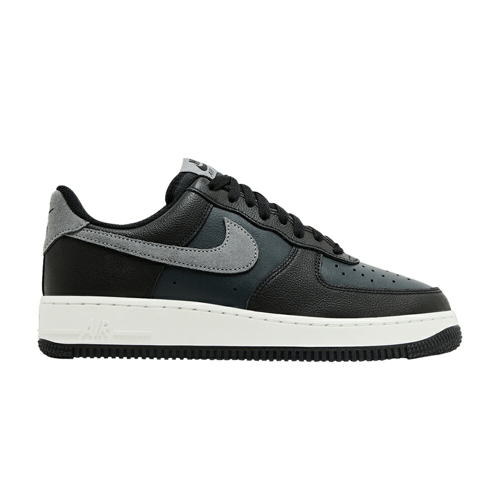ナイキ 黒いこと 黒いこと 薄墨色 薄墨色 空軍 \u002707 \u0027SMOKE GREY\u0027 スニーカー メンズ NIKE AIR FORCE 1 LV8 / BLACK SMOKE GREY DARK SMOKE GREY