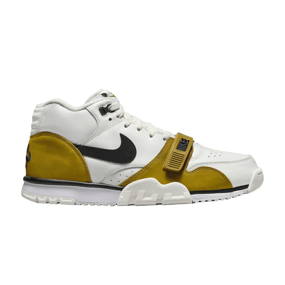 ナイキ トレーナー 白色 ホワイト 黒色 ブラック エアトレーナー BRONZINE スニーカー メンズ NIKE AIR TRAINER 1 / WHITE BLACK BRONZINE SUMMIT
