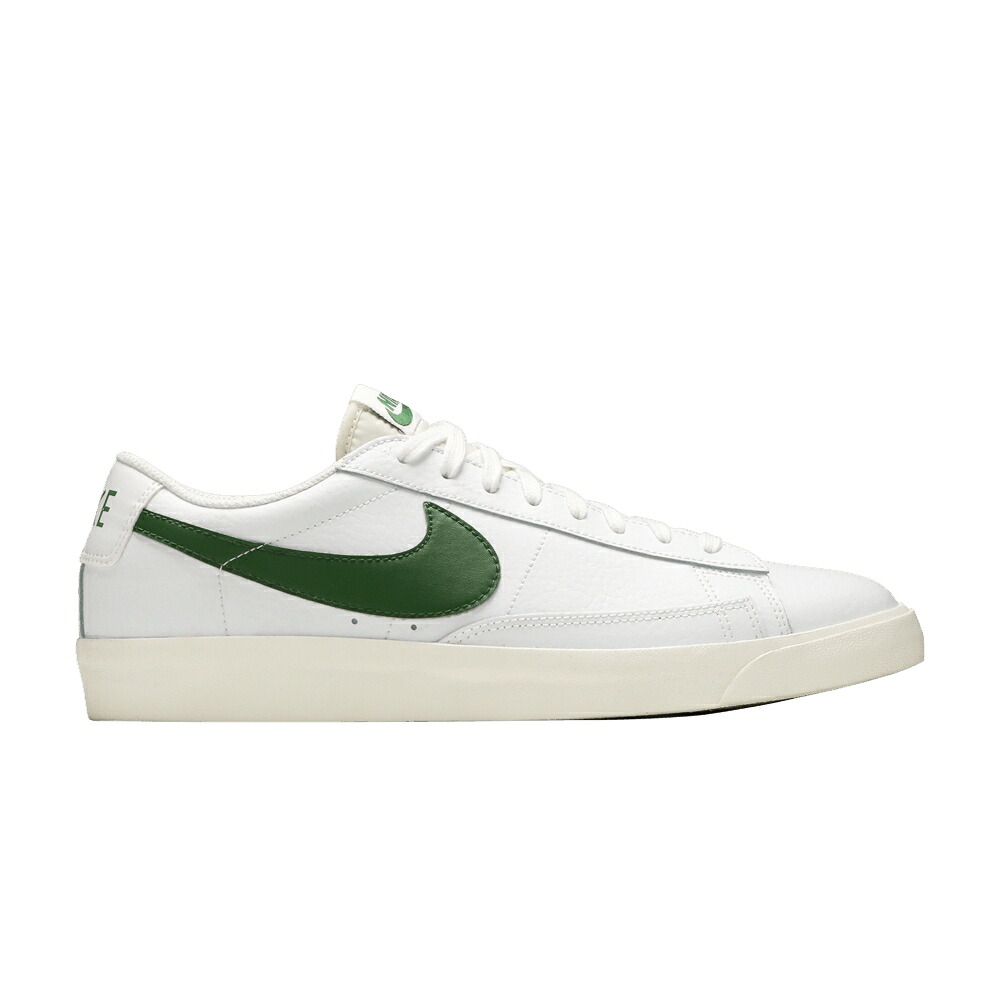 ナイキ ブレイザー 白色 ホワイト フォレスト 緑 グリーン 'FOREST GREEN' スニーカー メンズ NIKE BLAZER LOW / WHITE FOREST GREEN SAIL｜スニケス