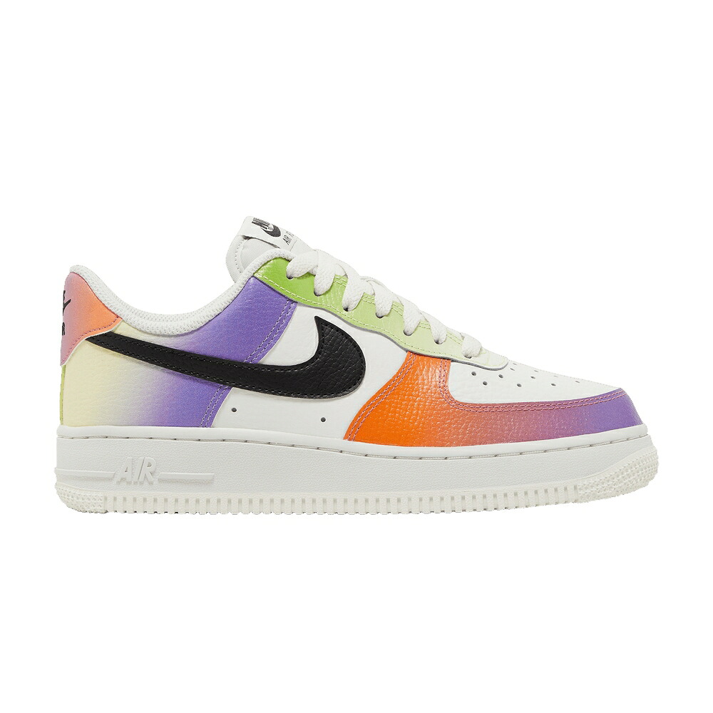 ナイキ 白いこと 白いこと 空軍 \u002707 \u0027MULTICOLOR GRADIENT\u0027 スニーカー レディース NIKE WMNS AIR FORCE 1 \u0027MULTI-COLOR / SUMMIT WHITE BRIGHT MANDARIN