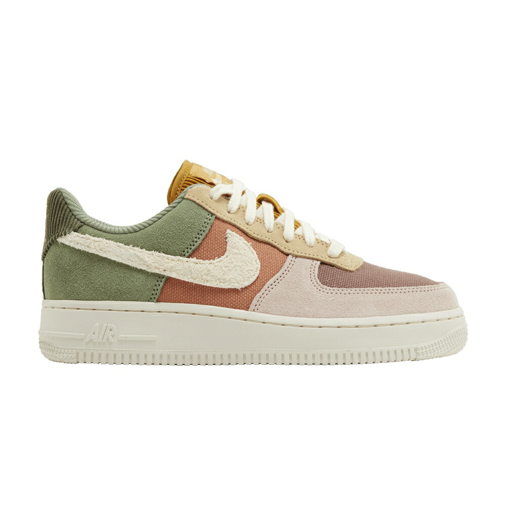 ナイキ 緑 緑であること 空軍 \u002707 \u0027OIL BLUSH\u0027 スニーカー レディース NIKE WMNS AIR FORCE 1 LX GREEN TERRA / OIL GREEN TERRA BLUSH SESAME