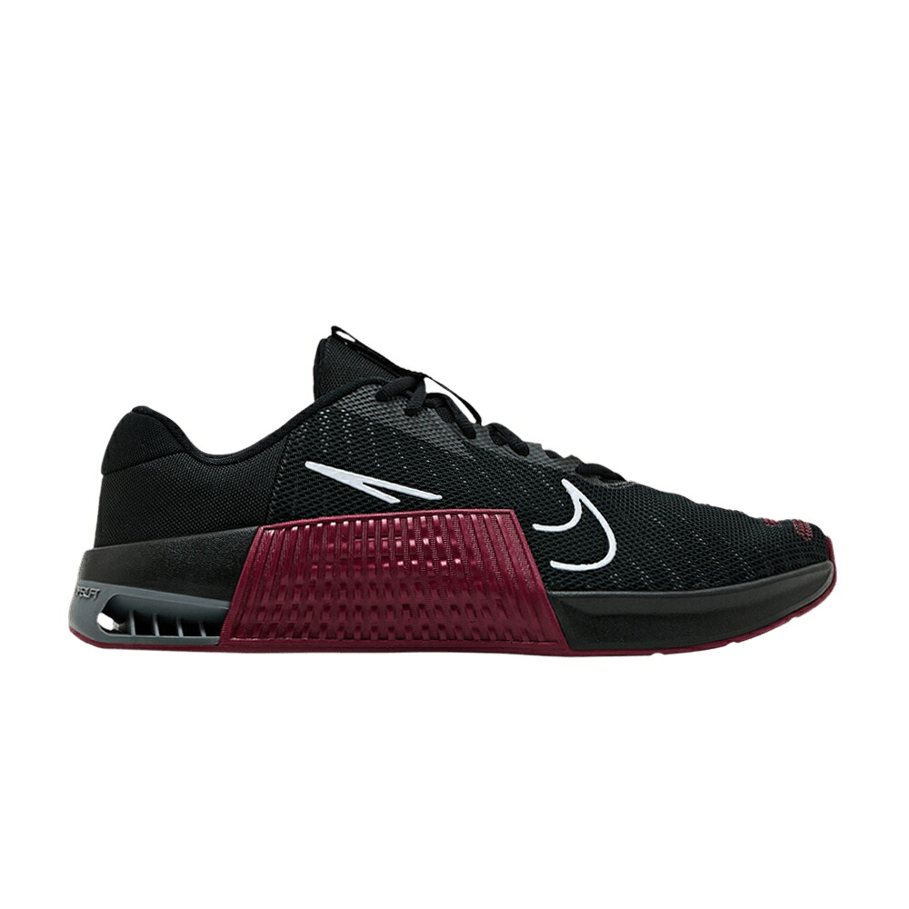 ナイキ 'BLACK MAROON' スニーカー メンズ NIKE METCON 9 TB /