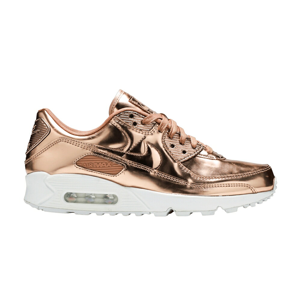 ナイキ マックス サクラ色 ゴールド 大気圏マックス \u0027METALLIC GOLD\u0027 スニーカー レディース NIKE WMNS AIR MAX 90 PACK - ROSE / ROSE GOLD ROSE GOLD