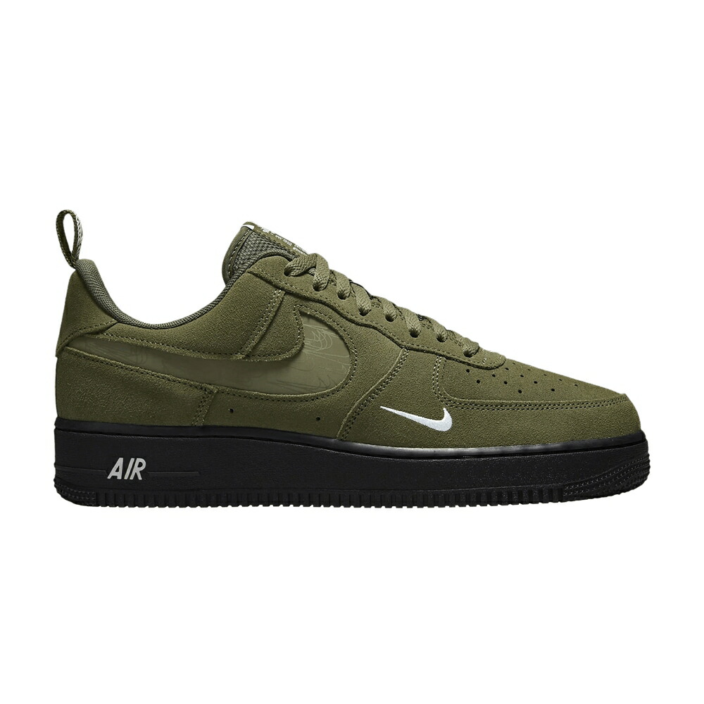 ナイキ スウッシュ スウォッシュ カーゴ カーキ 白色 ホワイト 黒色 ブラック エアフォース 07 REFLECTIVE KHAKI スニーカー メンズ NIKE AIR FORCE 1 LV8 SWOOSH - CARGO / CARGO KHAKI WHITE BLACK CARGO