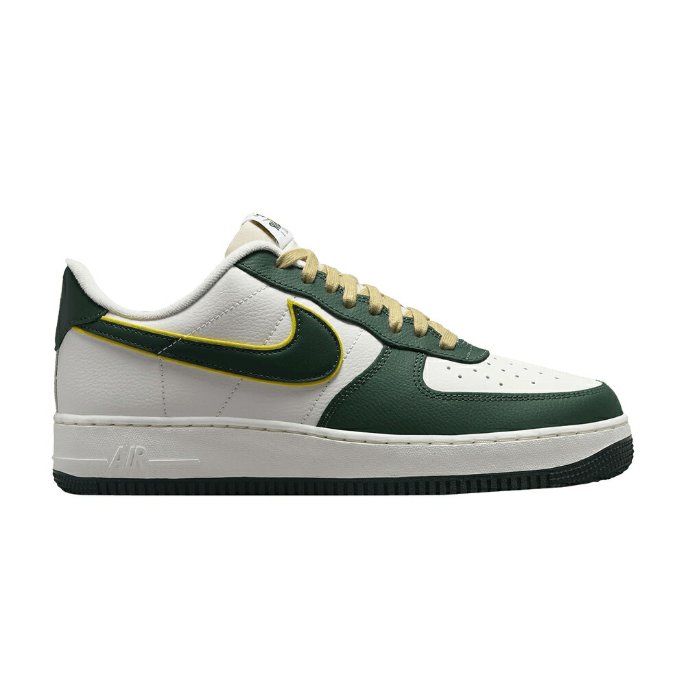 ナイキ 黄色 イエロー 緑 グリーン エアフォース 07 NOBLE GREEN スニーカー メンズ NIKE AIR FORCE 1 LV8 / SAIL OPTI YELLOW NOBLE GREEN