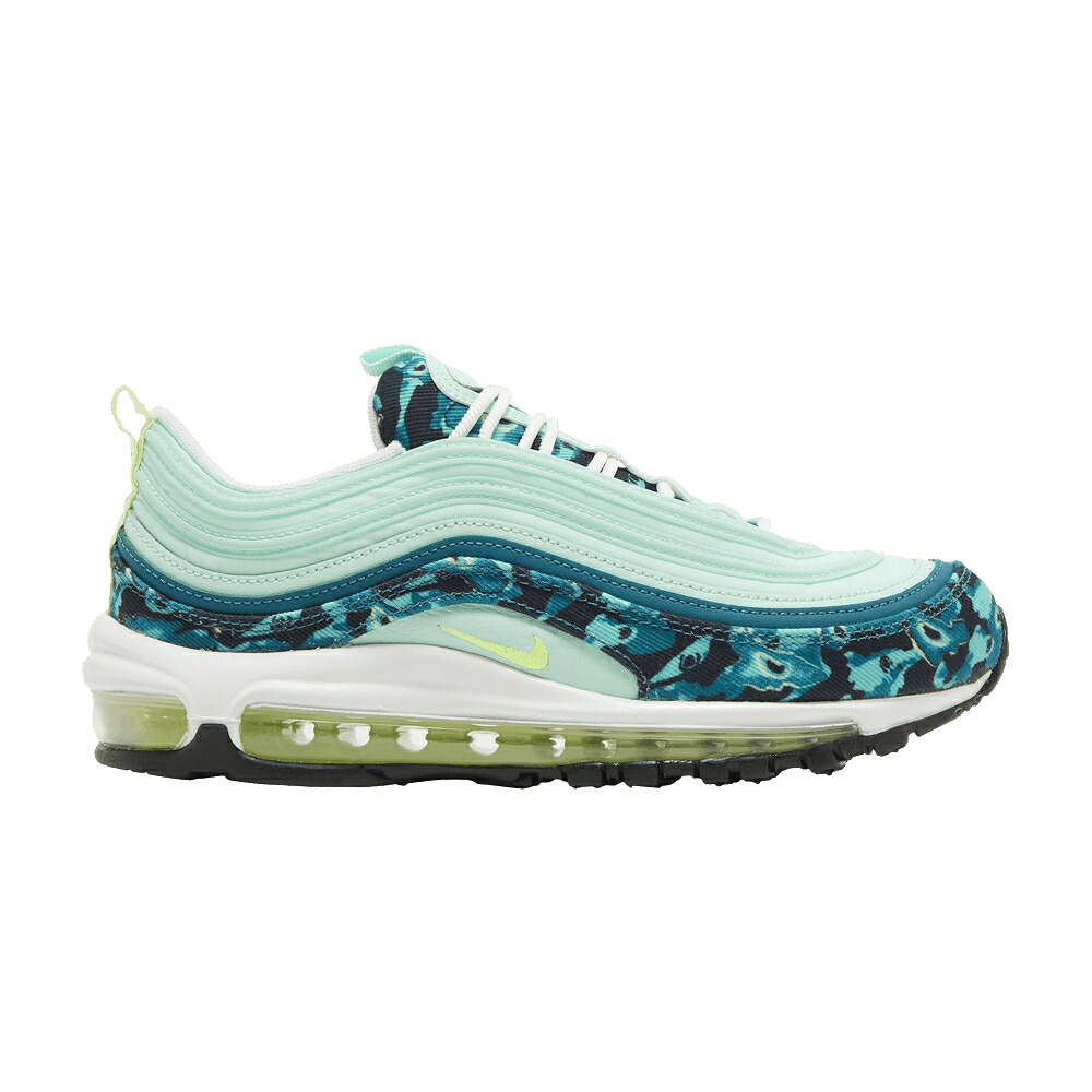ナイキ マックス 白いこと 白いこと エア湖マックス \u0027MOTH CAMO\u0027 スニーカー レディース NIKE WMNS AIR MAX 97 / MINT FOAM BARELY VOLT WHITE VOLT