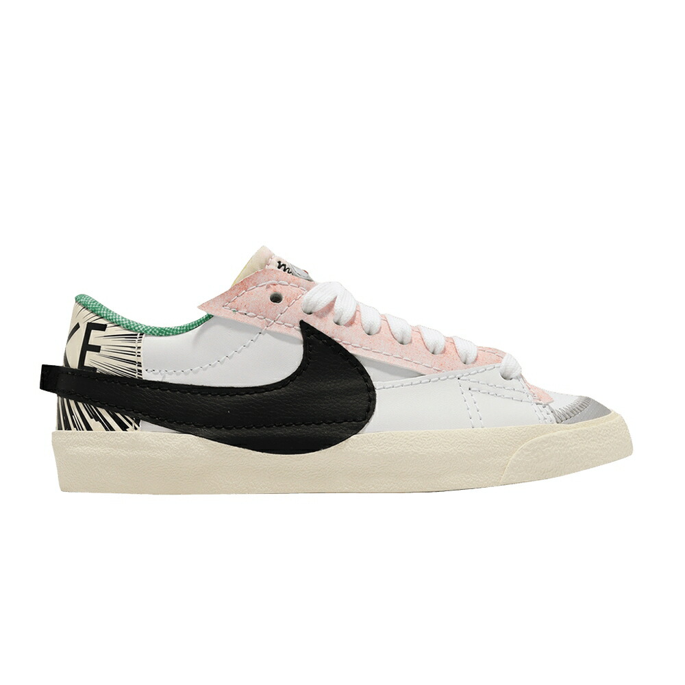 ナイキ ブレイザー ジャンボ 白色 ホワイト 黒色 ブラック 77 MIGHTY SWOOSHERS スニーカー メンズ NIKE BLAZER LOW JUMBO / WHITE BLACK COCONUT MILK