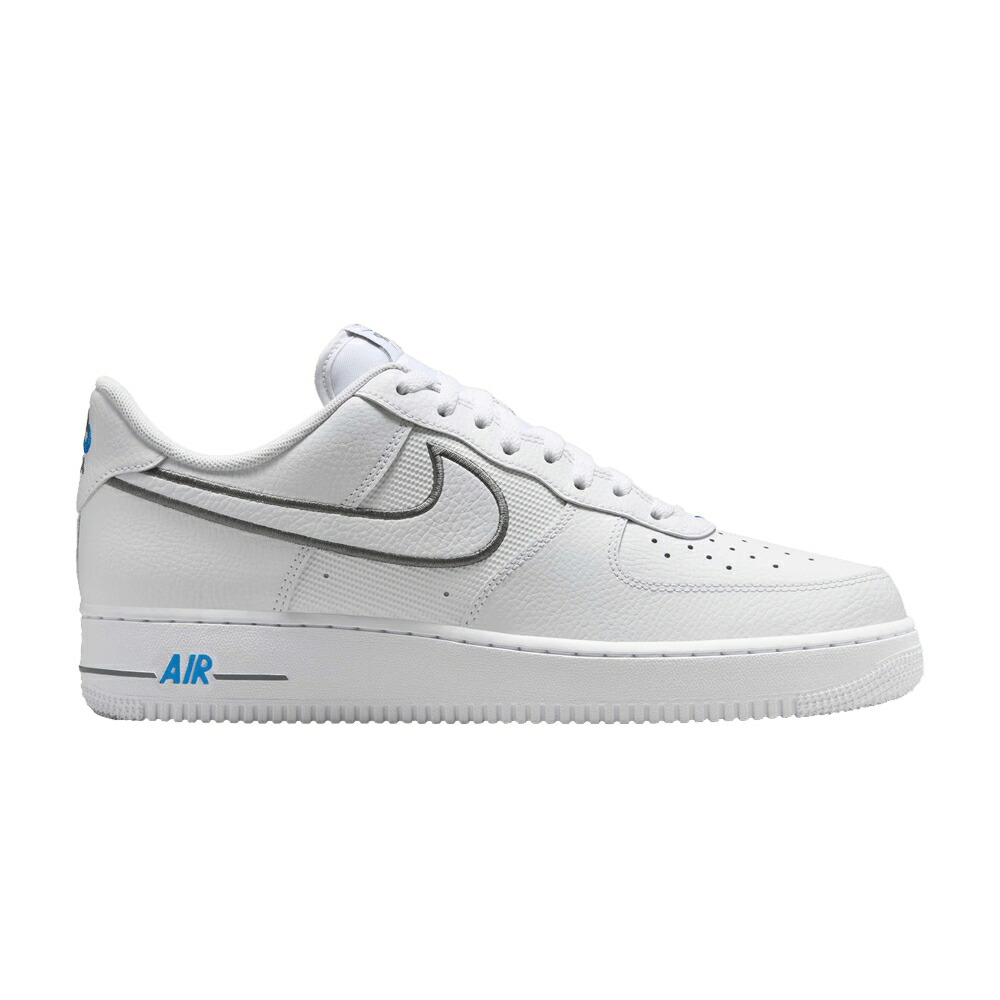 ナイキ 灰色 グレー 白色 ホワイト クール 青色 ブルー エアフォース 'COOL BLUE' スニーカー メンズ NIKE AIR FORCE 1 LOW GREY PHOTO / WHITE COOL GREY LIGHT PHOTO BLUE