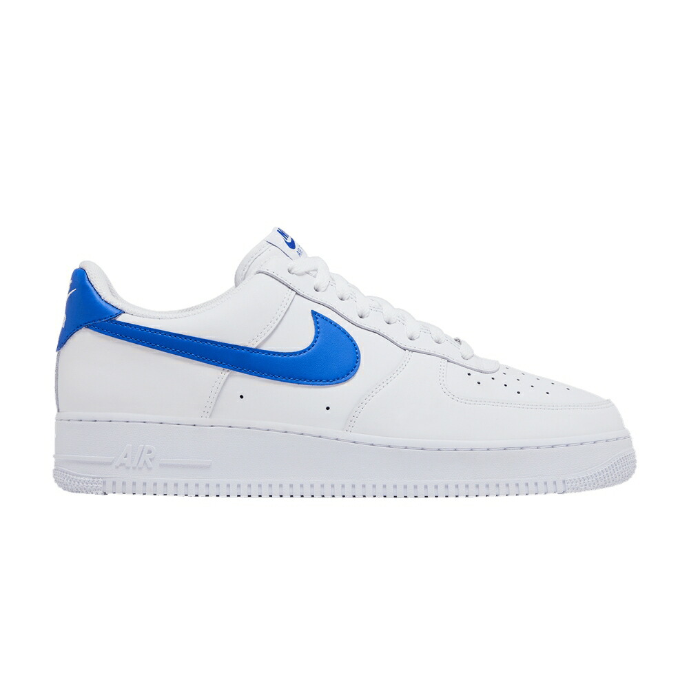 ナイキ 白色 ホワイト エアフォース 07 HYPER ROYAL スニーカー メンズ NIKE AIR FORCE 1 / WHITE WHITE HYPER ROYAL