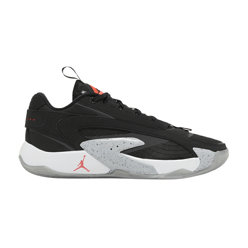 ナイキ 黒色 ブラック クリムゾン 灰色 グレー エアジョーダン 'BLACK CEMENT' スニーカー メンズ AIR JORDAN AIR JORDAN LUKA 2 / BLACK BRIGHT CRIMSON WOLF GREY 33,085円