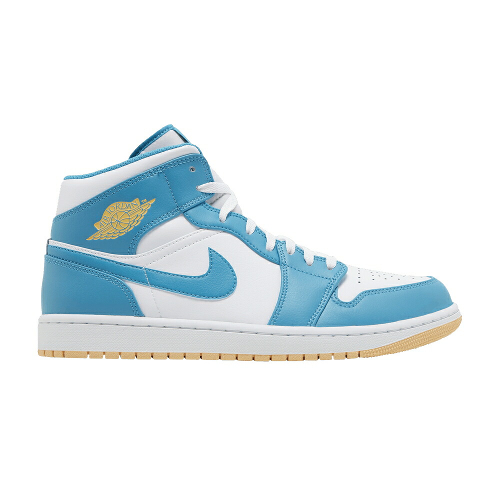 ナイキ ミッド ゴールド 白色 ホワイト エアジョーダン AQUATONE スニーカー メンズ AIR JORDAN AIR JORDAN 1 MID / AQUATONE CELESTIAL GOLD WHITE