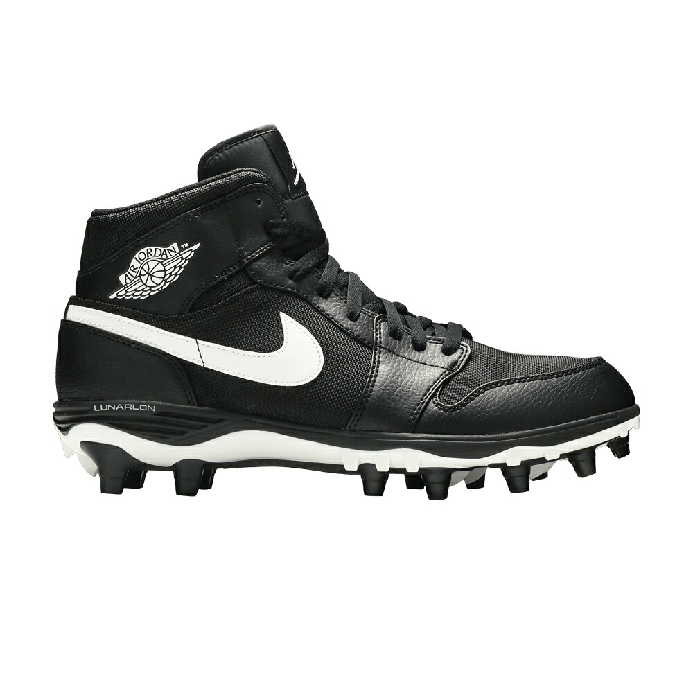 ナイキ ミッド 黒色 ブラック 白色 ホワイト エアジョーダン 'BLACK' ベビー AIR JORDAN AIR JORDAN 1 MID TD CLEAT / BLACK WHITE WHITE