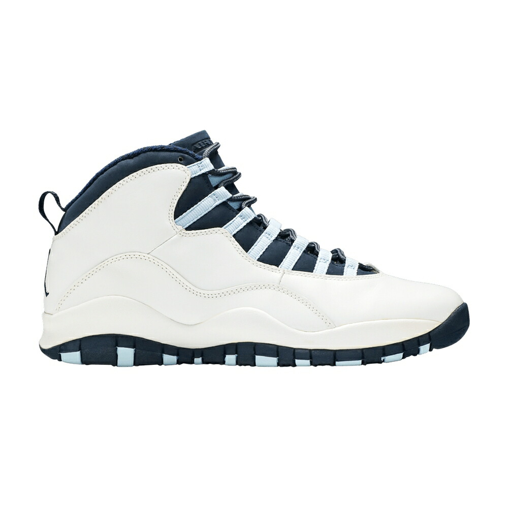 ナイキ 白色 ホワイト 青色 ブルー 赤 レッド エアジョーダン ICE BLUE スニーカー メンズ AIR JORDAN AIR JORDAN 10 RETRO 2005 / WHITE OBSIDIAN ICE BLUE V RED