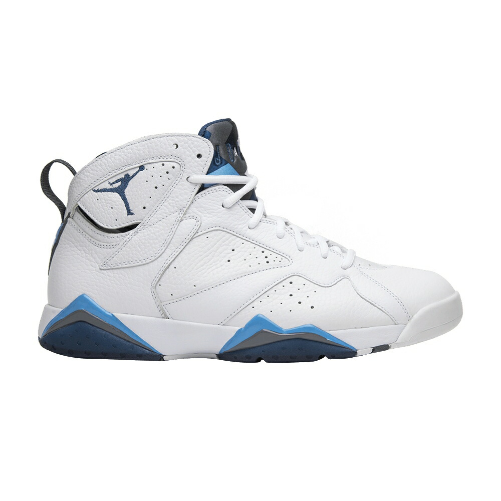 ナイキ 白いこと 白いこと 青碧 青碧 エアジョーダン \u0027FRENCH BLUE\u0027 スニーカー メンズ AIR JORDAN AIR JORDAN 7 RETRO 2015 / WHITE FRENCH BLUE UNIVERSITY
