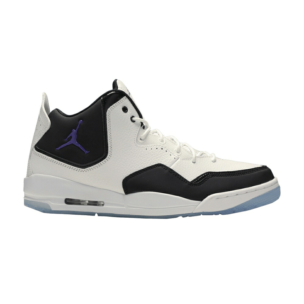 ナイキ 白色 ホワイト コンコルド コンコード 黒色 ブラック エアジョーダン 'CONCORD' スニーカー メンズ AIR JORDAN AIR JORDAN COURTSIDE 23 / WHITE DARK CONCORD BLACK｜スニケス