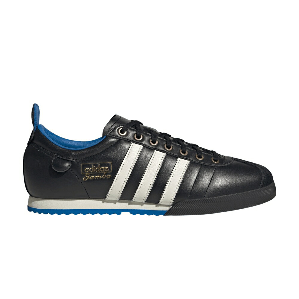 アディダス サンバ 白色 ホワイト 青色 ブルー コア 黒色 ブラック BLACK BIRD スニーカー メンズ ADIDAS SAMBA 62 WHITE BLUE / CORE BLACK CLOUD WHITE BLUE BIRD