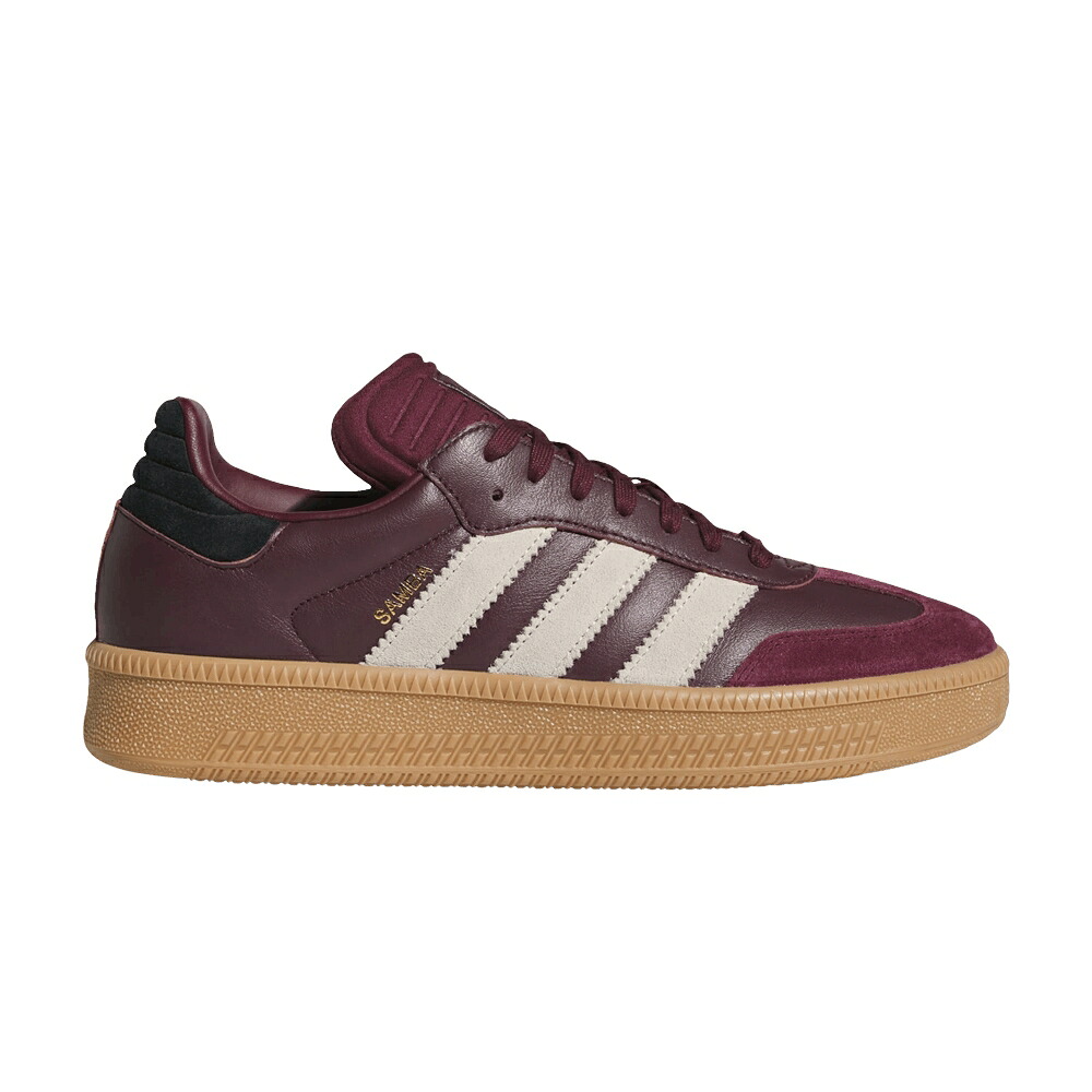 アディダス メンズ サンバ マルーン ベージュ MEN\u0027S \u0027MAROON BEIGE\u0027 スニーカー ADIDAS SAMBA XLG WONDER / MAROON WONDER BEIGE GUM