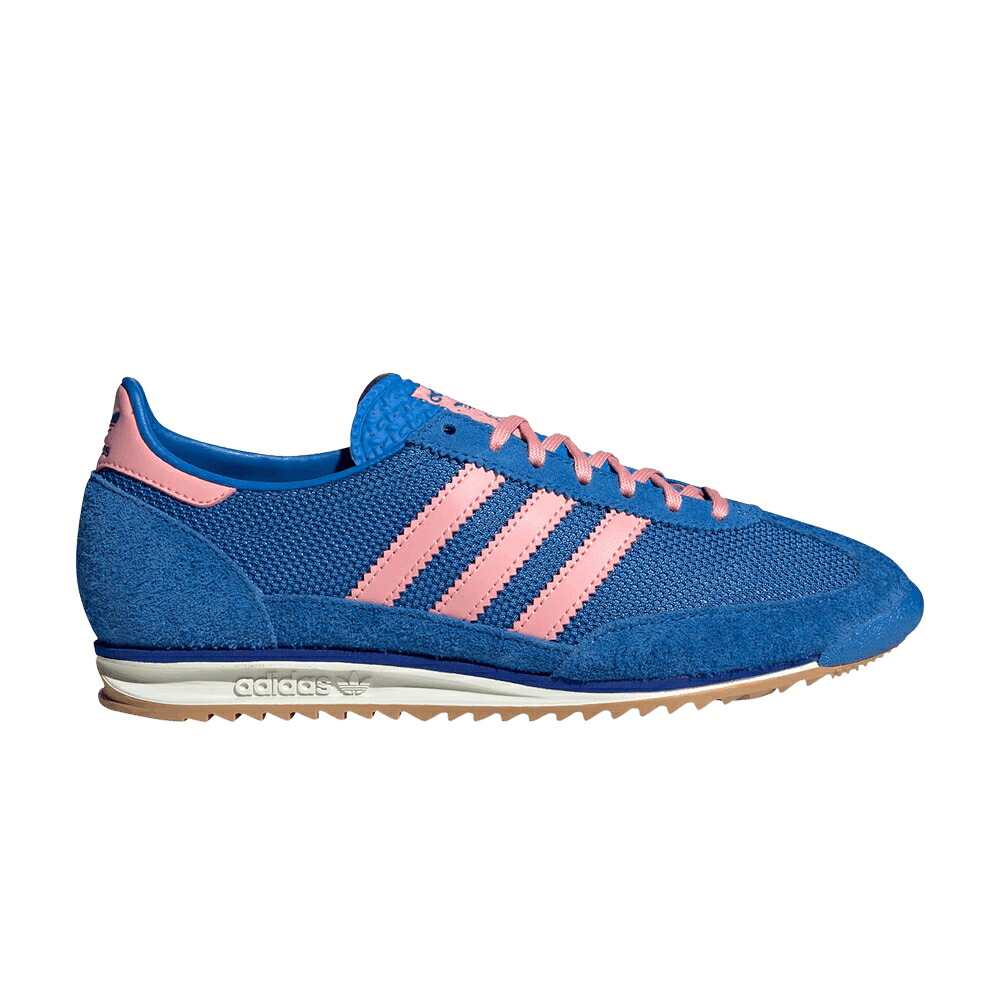 アディダス サクラ色 \u0027BRIGHT SPARK\u0027 スニーカー レディース ADIDAS WMNS SL72 OG ROYAL PINK / BRIGHT ROYAL SEMI PINK SPARK