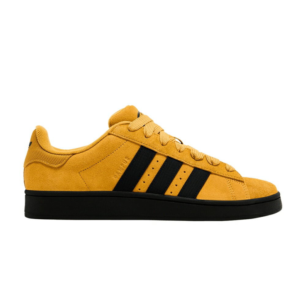 アディダス キャンパス 黄色 イエロー コア 黒色 ブラック ゴールド PRELOVED BLACK スニーカー メンズ ADIDAS CAMPUS 00S YELLOW / PRELOVED YELLOW CORE BLACK GOLD