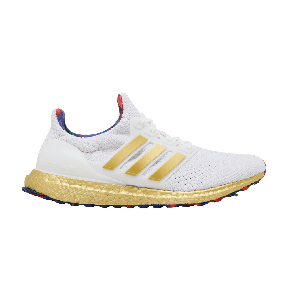 アディダス 白色 ホワイト ゴールド 5.0 'TITLE IX' スニーカー メンズ ADIDAS ULTRABOOST DNA / CLOUD WHITE GOLD METALLIC ROYAL