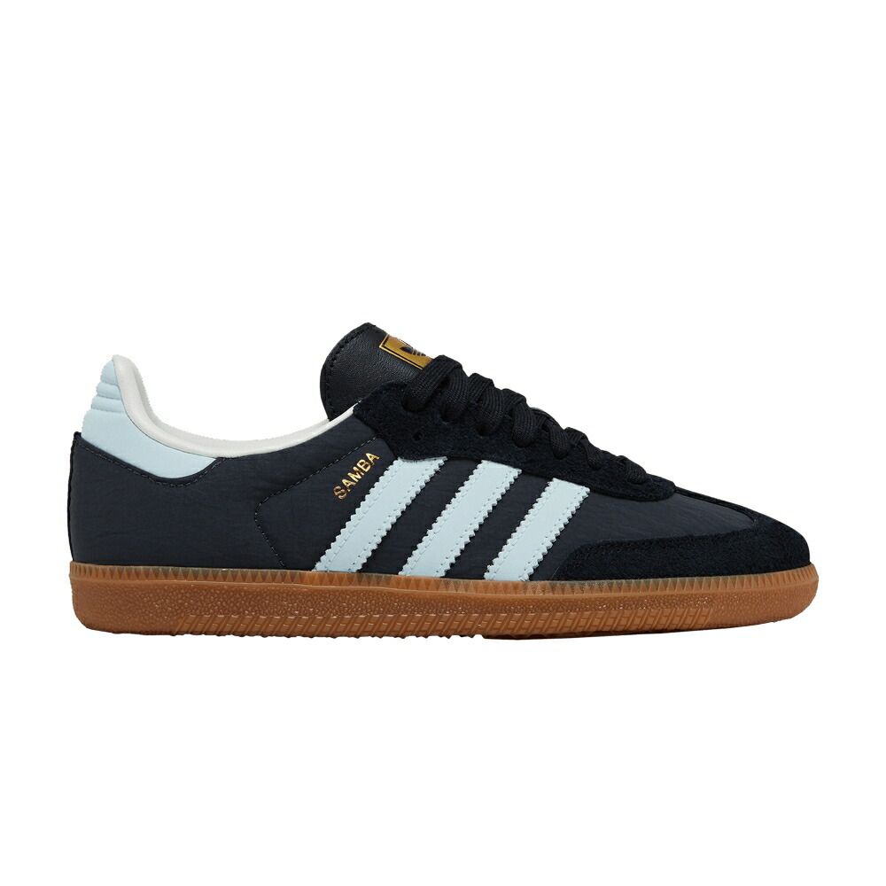 アディダス サンバ 青み 青色 炭素 白いこと 白いこと \u0027CARBON GUM\u0027 スニーカー レディース ADIDAS WMNS SAMBA OG ALMOST BLUE / CARBON ALMOST BLUE CHALK WHITE