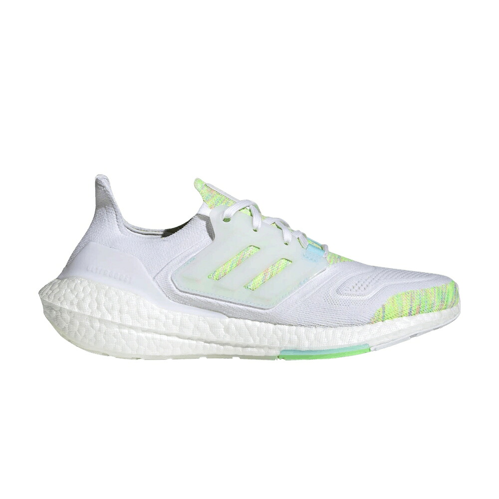 アディダス 白色 ホワイト 'WHITE BLUE' スニーカー メンズ ADIDAS ULTRABOOST 22 BLISS / CLOUD WHITE CLOUD WHITE BLISS｜スニケス