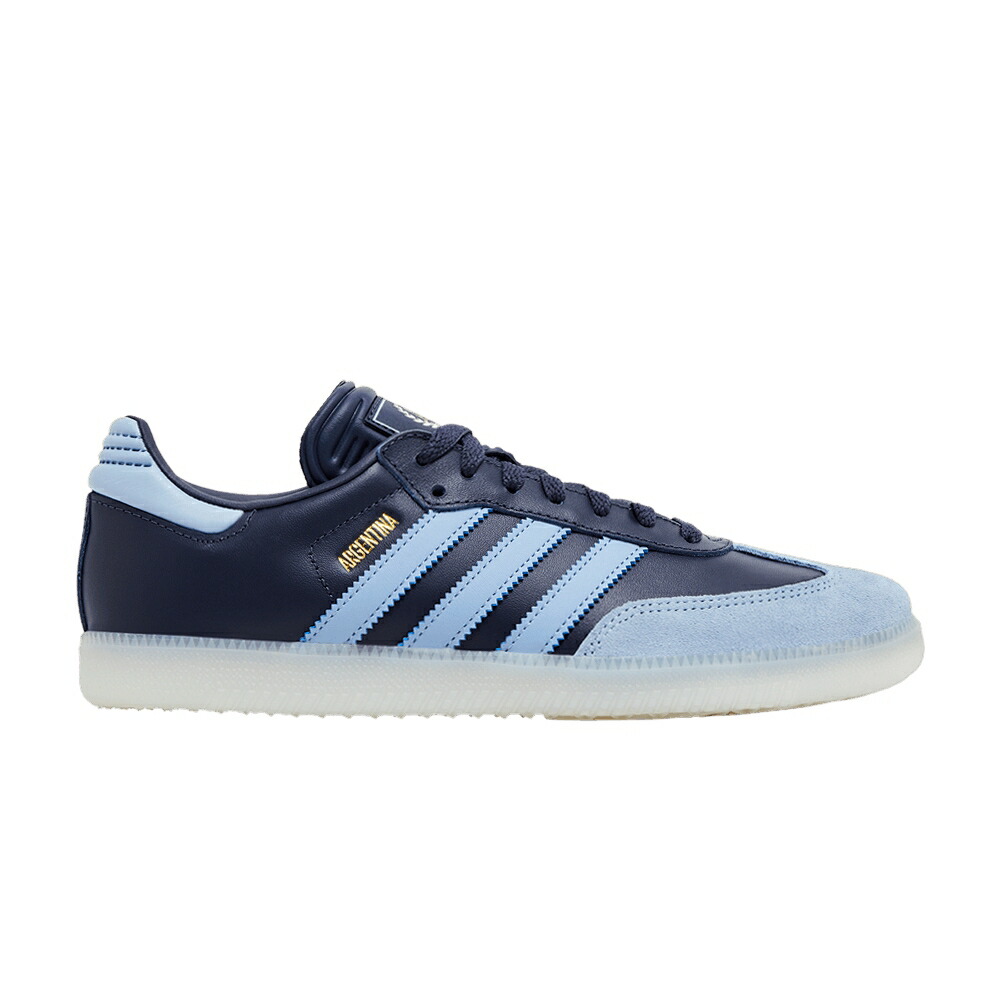 アディダス サンバ シャドー シャドウ 紺色 ネイビー スカイ ゴールド AWAY KIT スニーカー メンズ ADIDAS ARGENTINE FOOTBALL ASSOCIATION X SAMBA / SHADOW NAVY CLEAR SKY GOLD